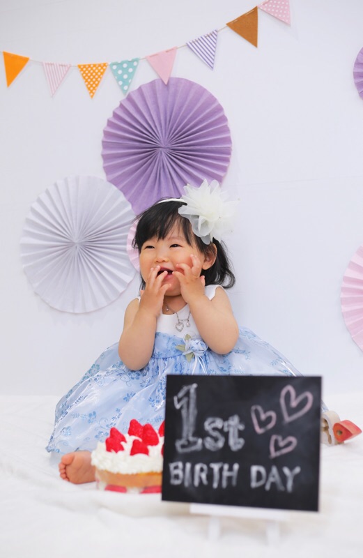 一歳のお誕生日おめでとう！