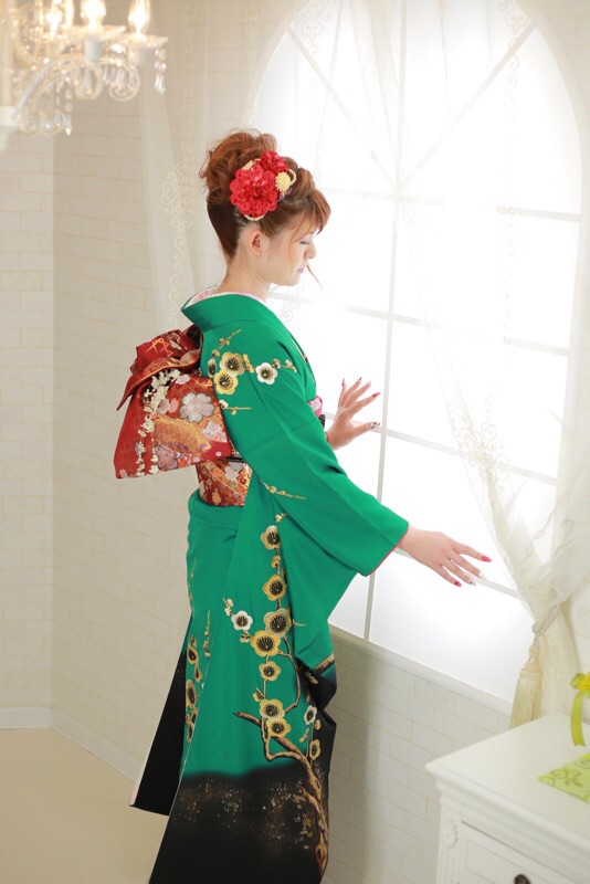 お母様のお振袖★