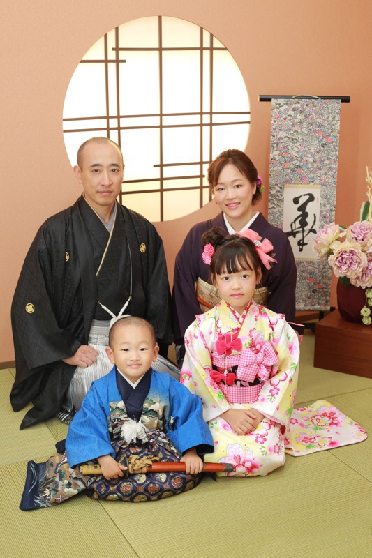 海外在住の素敵なご家族が、七五三と家族写真を撮りに来てくださいました★7/17