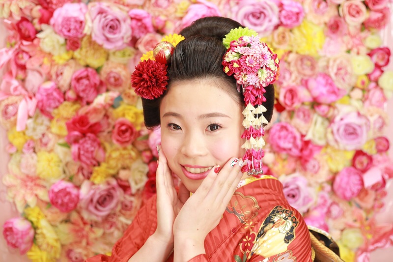 日本髪がお似合い♡