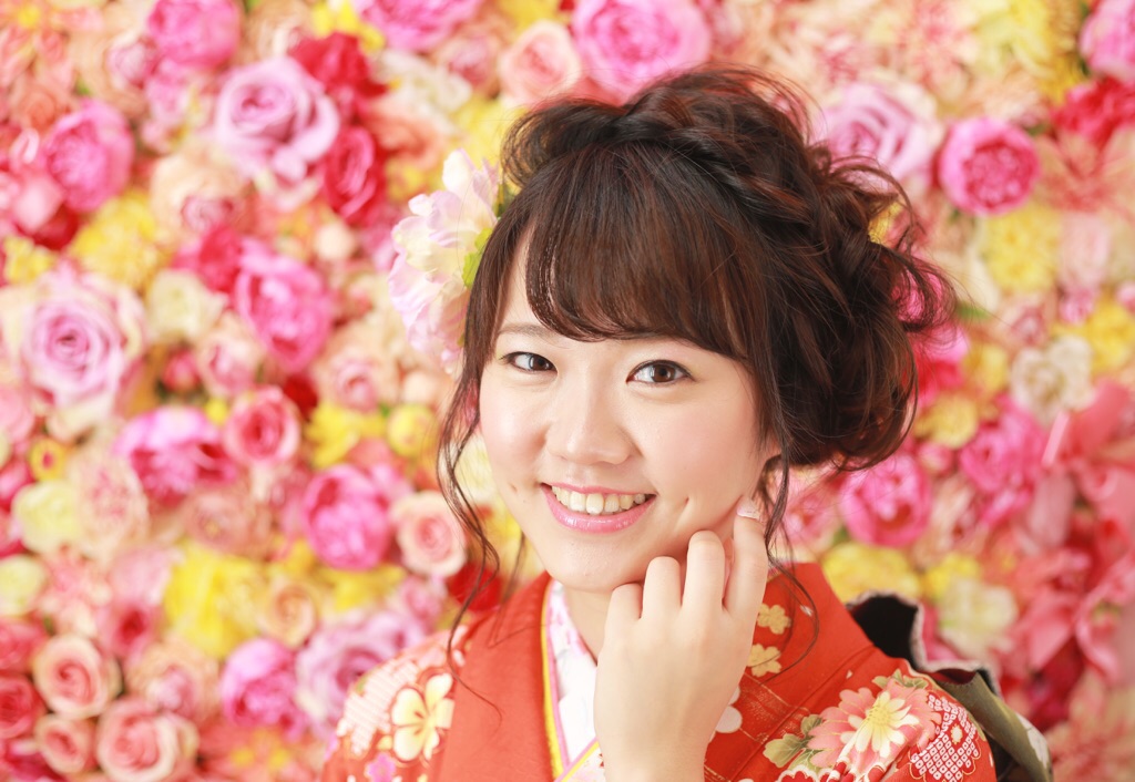 えくぼがチャーミング♡