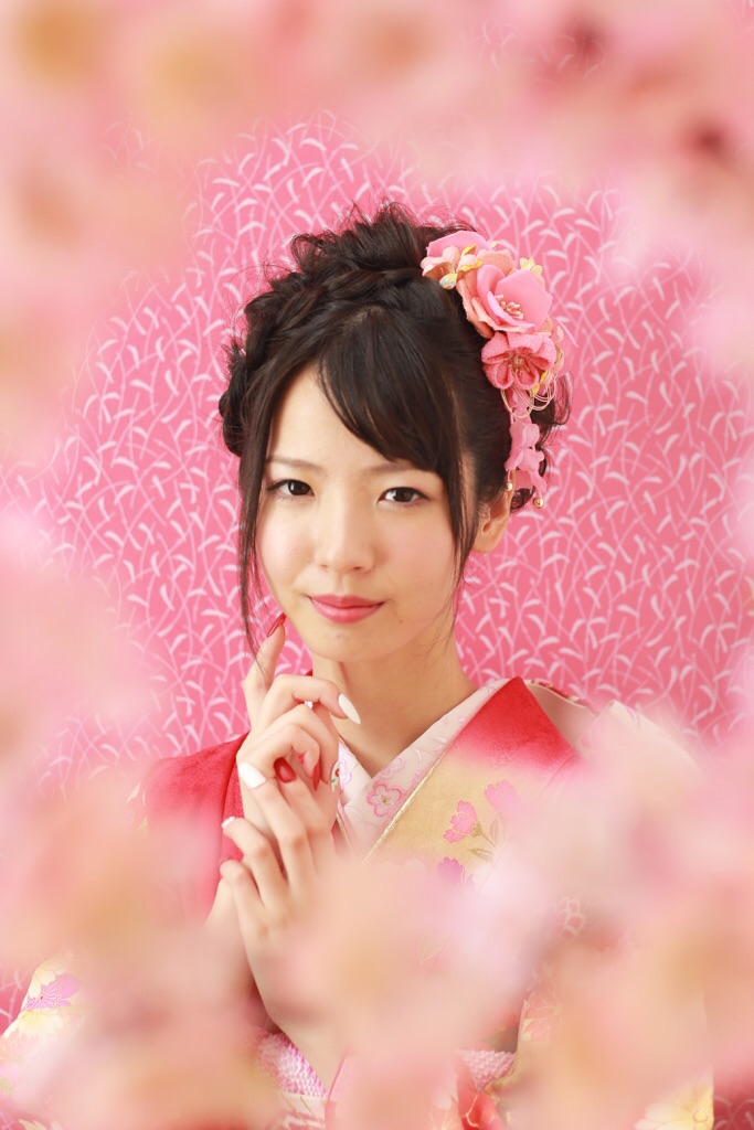 ３人美人姉妹の末っ子さん♡