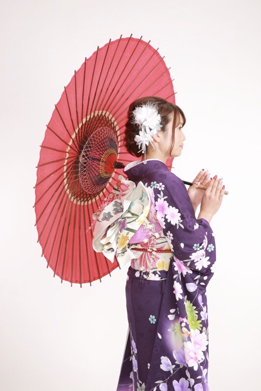 成人式は地元で、撮影だけ来てくださいました♡