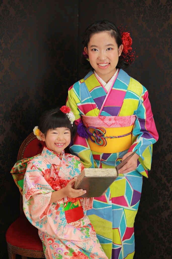 大好きなお姉ちゃんと七五三♡