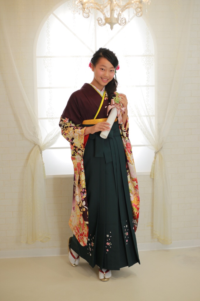 大人っぽい小学校卒業前撮り♡