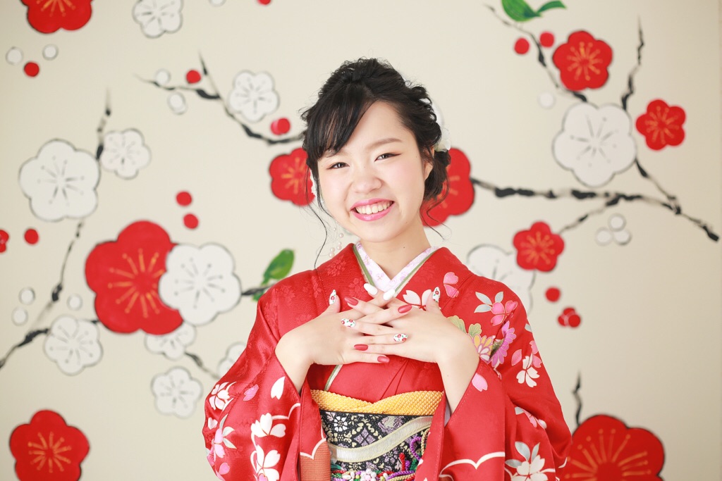 肩に小鳥さん乗っちゃいました☆