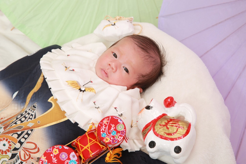 ご両家初孫さんのお宮参り♡