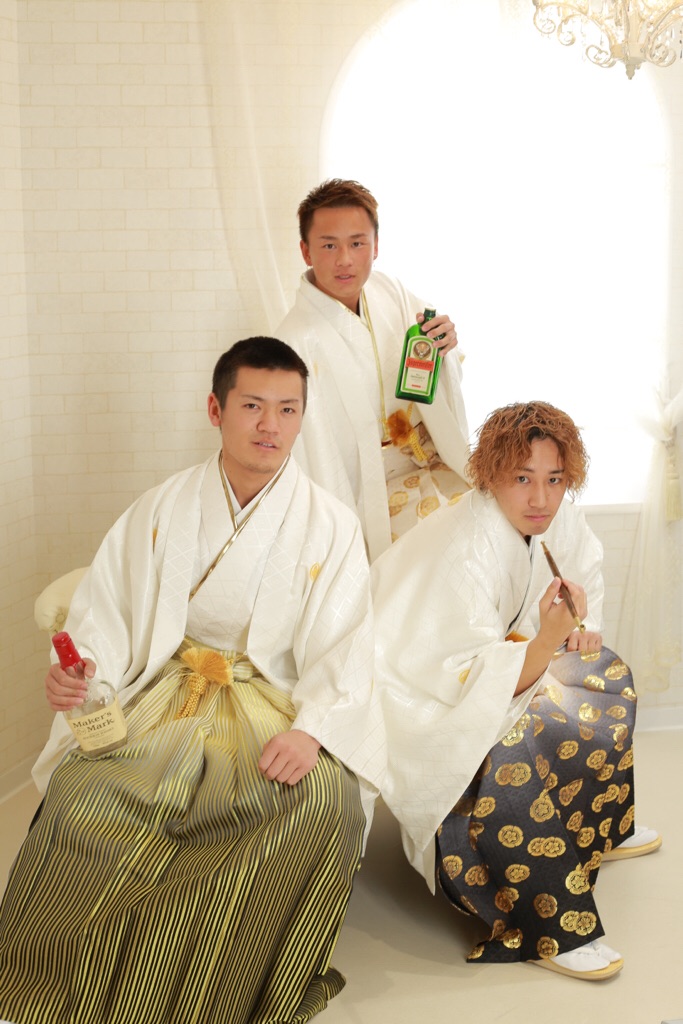 仲良し３人組でかっこよく☆