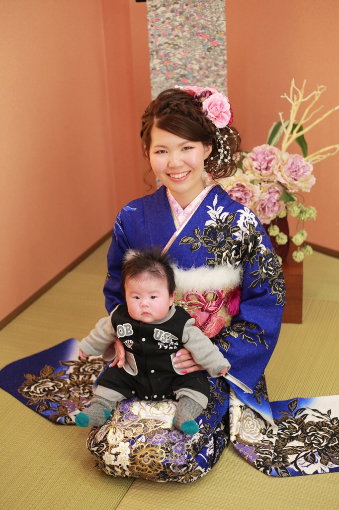 三ヵ月のお子様と成人記念★