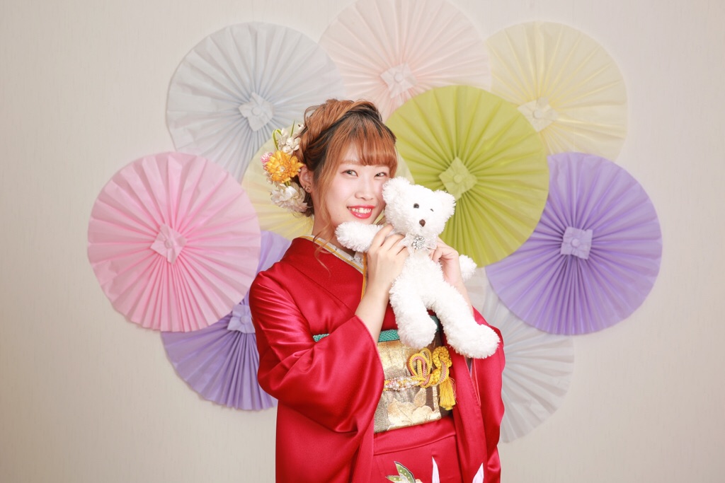 ネイルもクマちゃん♡