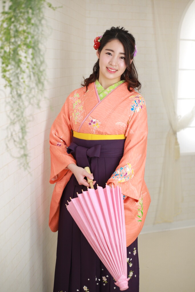 雨でも笑顔で卒業式☆