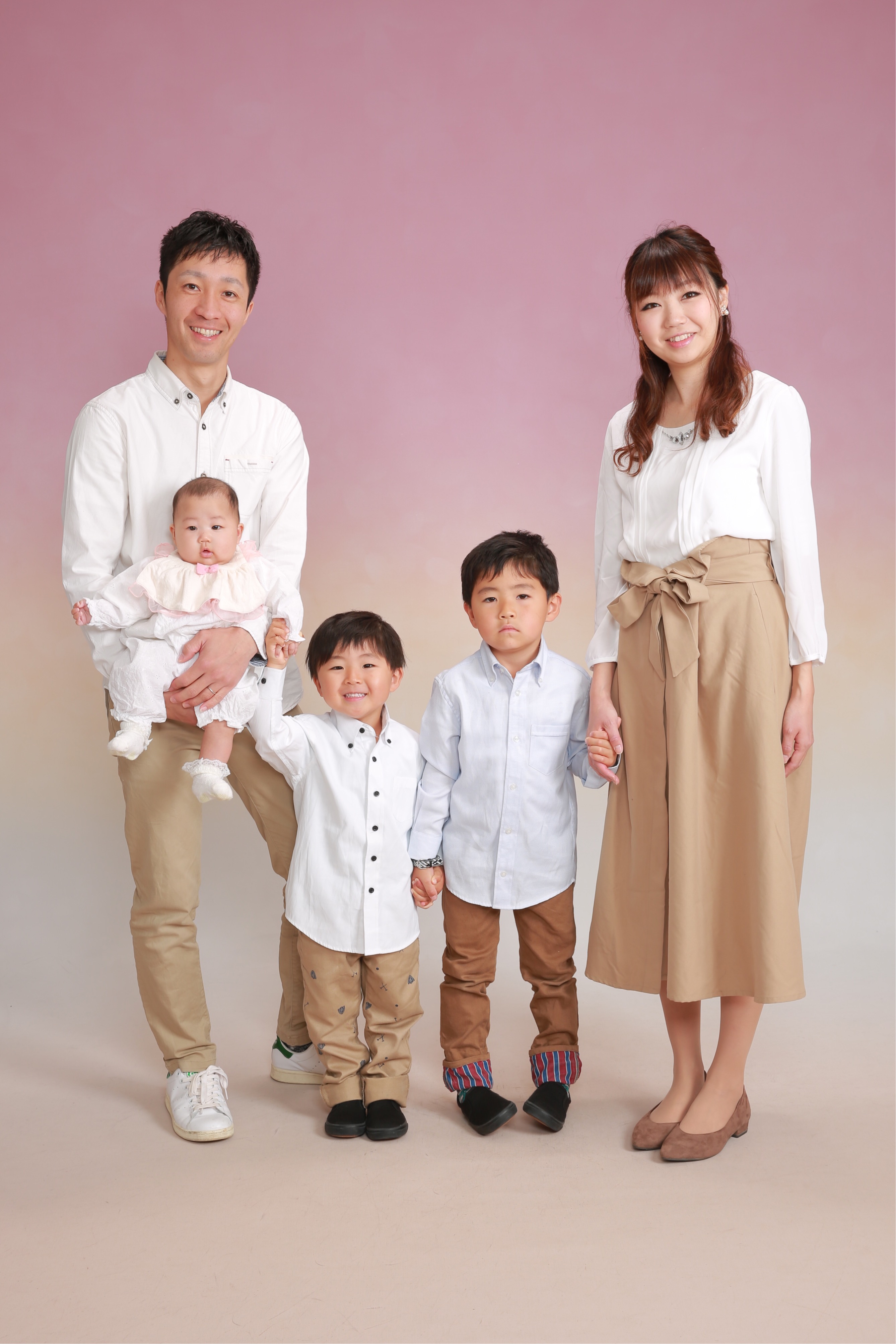 家族みんなで桃の節句とお宮参り☆