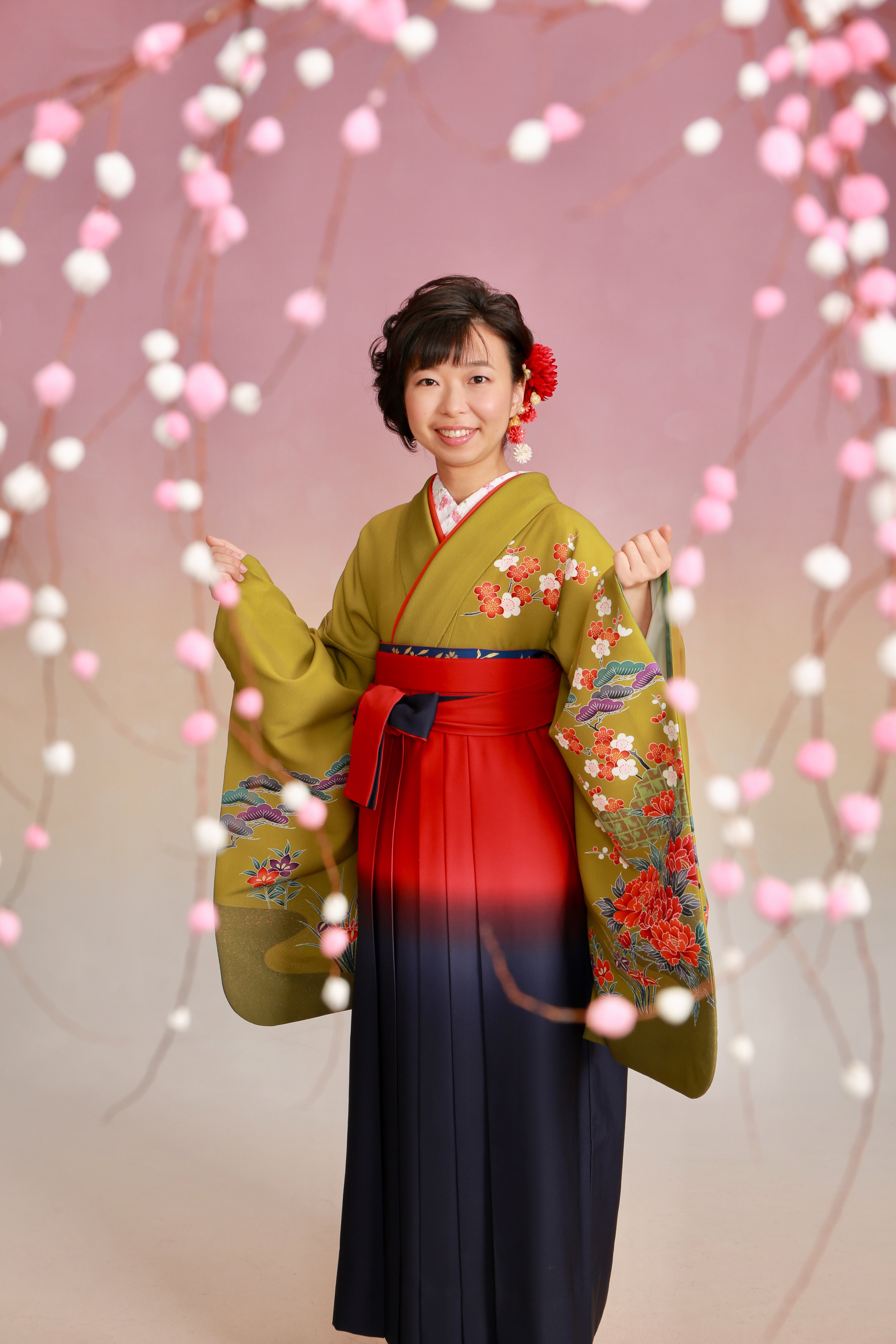 卒業袴の後撮り♪4/22