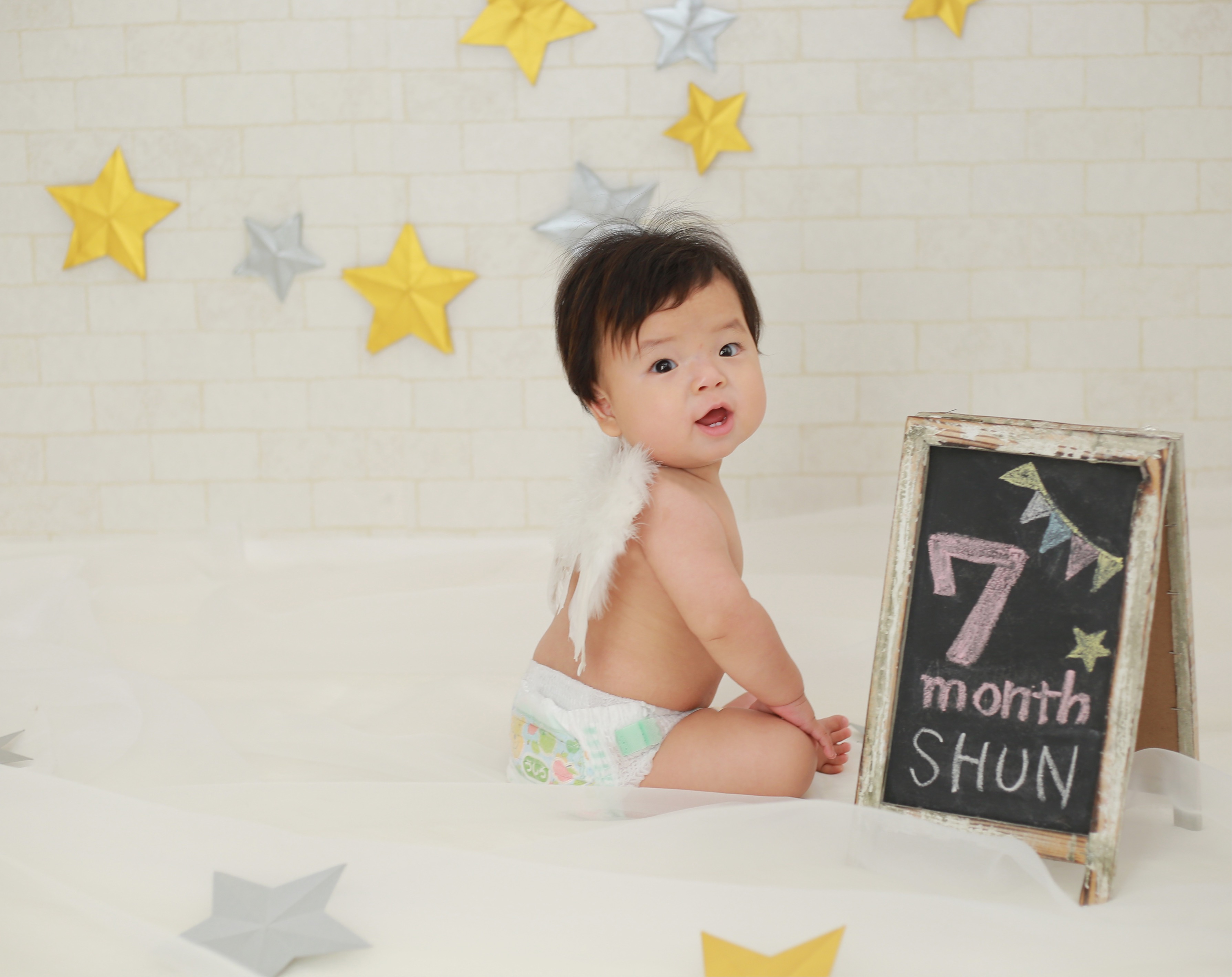 初節句のお祝いに家族撮影♪