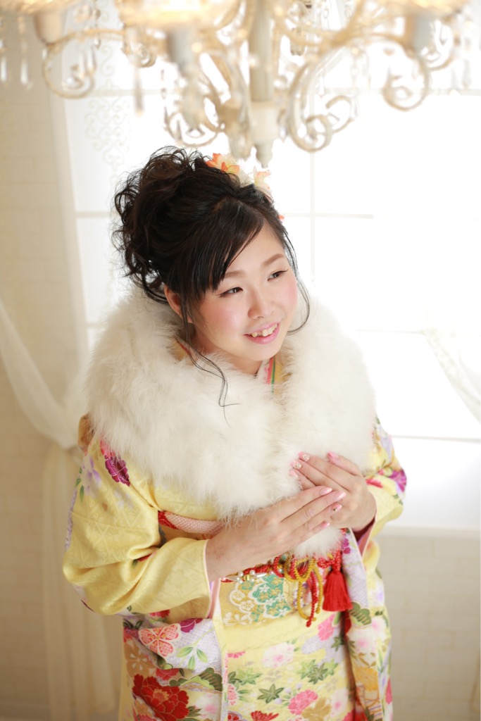 振袖2着きれました♡