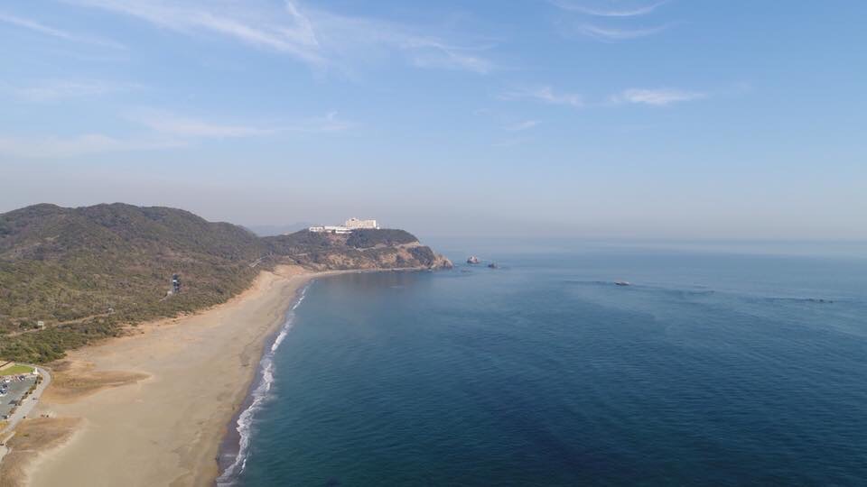 ドローンで伊良湖岬☆