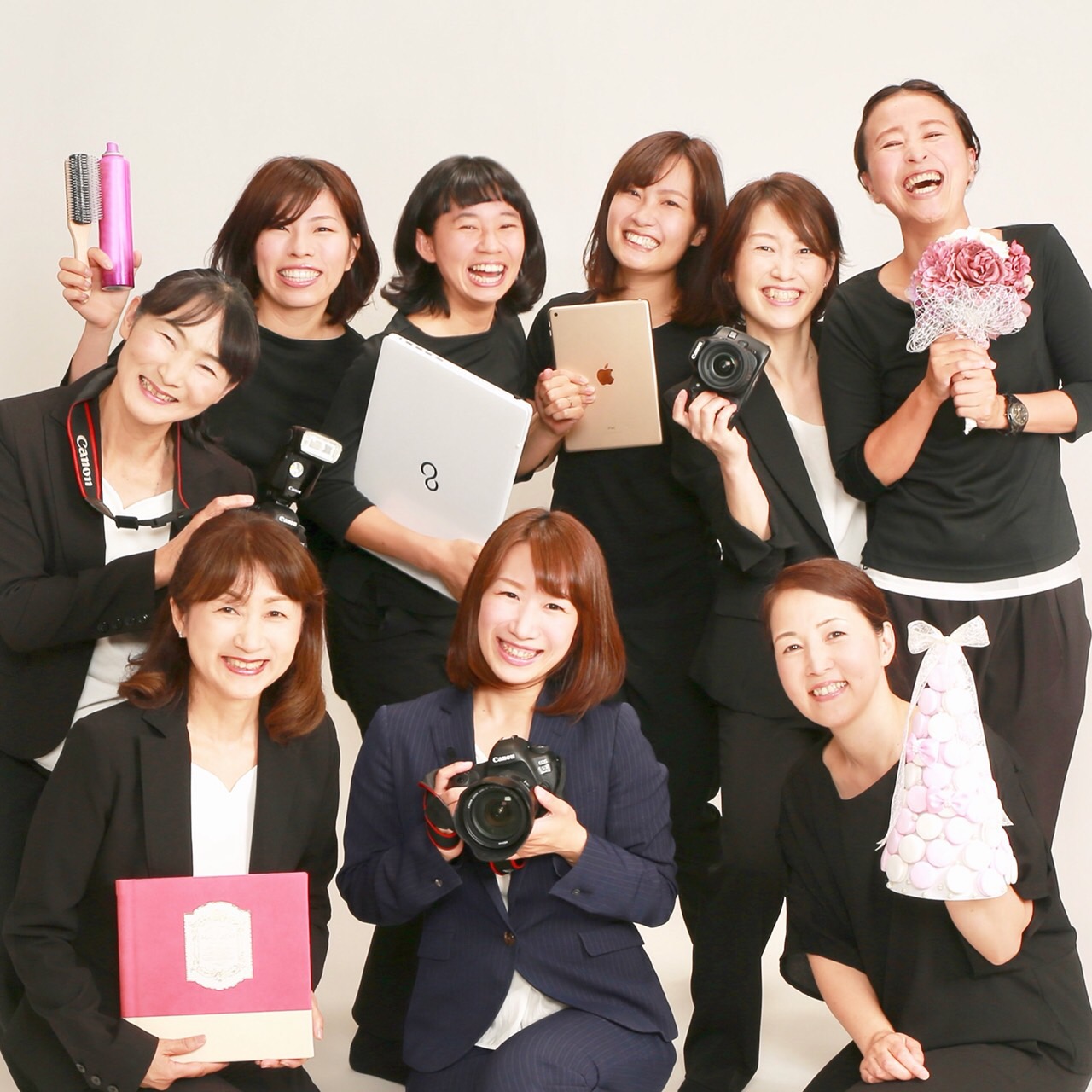 パルファン２周年記念の記念撮影をしました☆