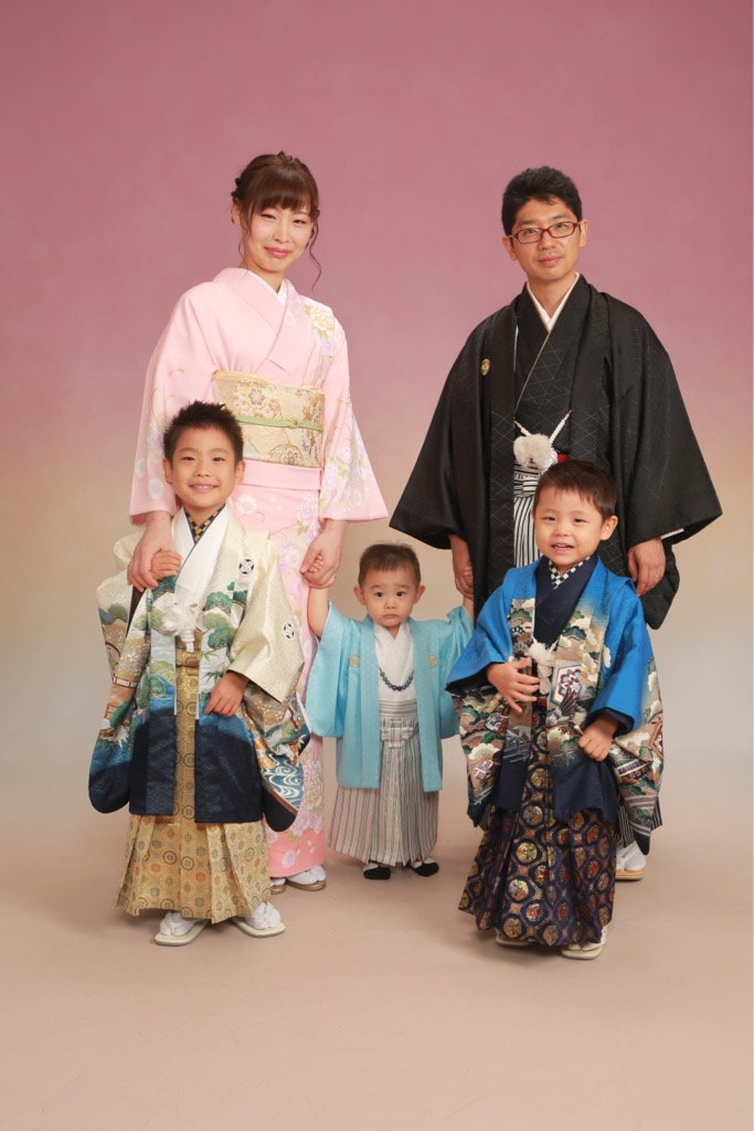 みんなで着物きて♡8/19