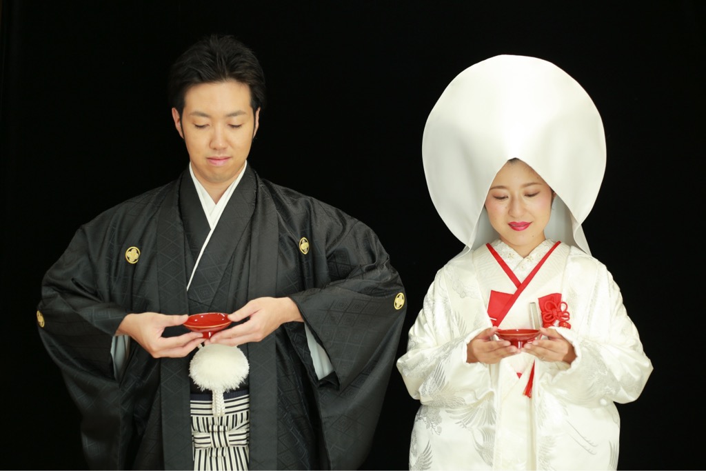 結婚式は洋装なので、和装前撮りをパルファンで☆