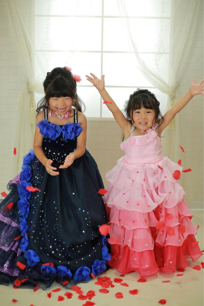 2年前の七五三からこんなに大きくなりました♡