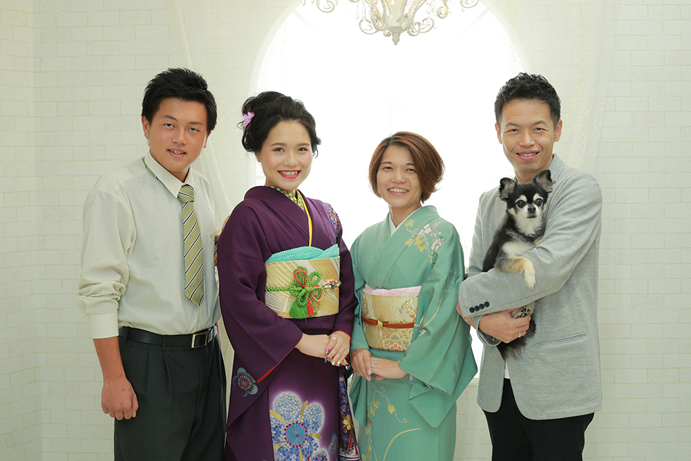 愛犬も一緒に♥