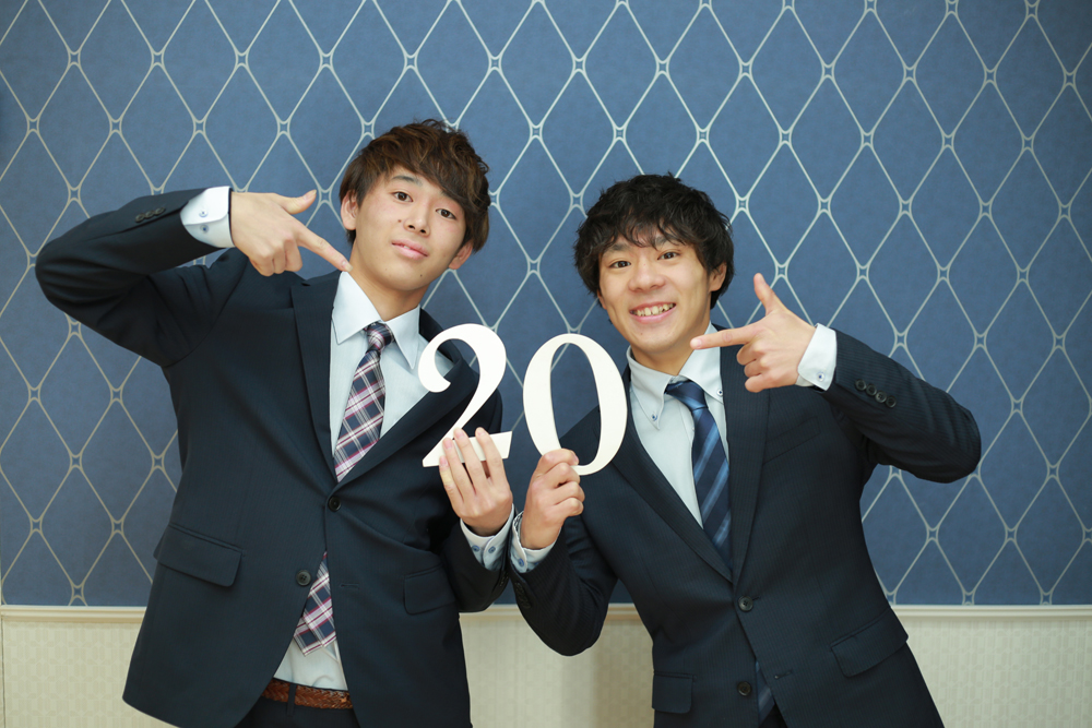 ★成人式　従兄弟で撮影