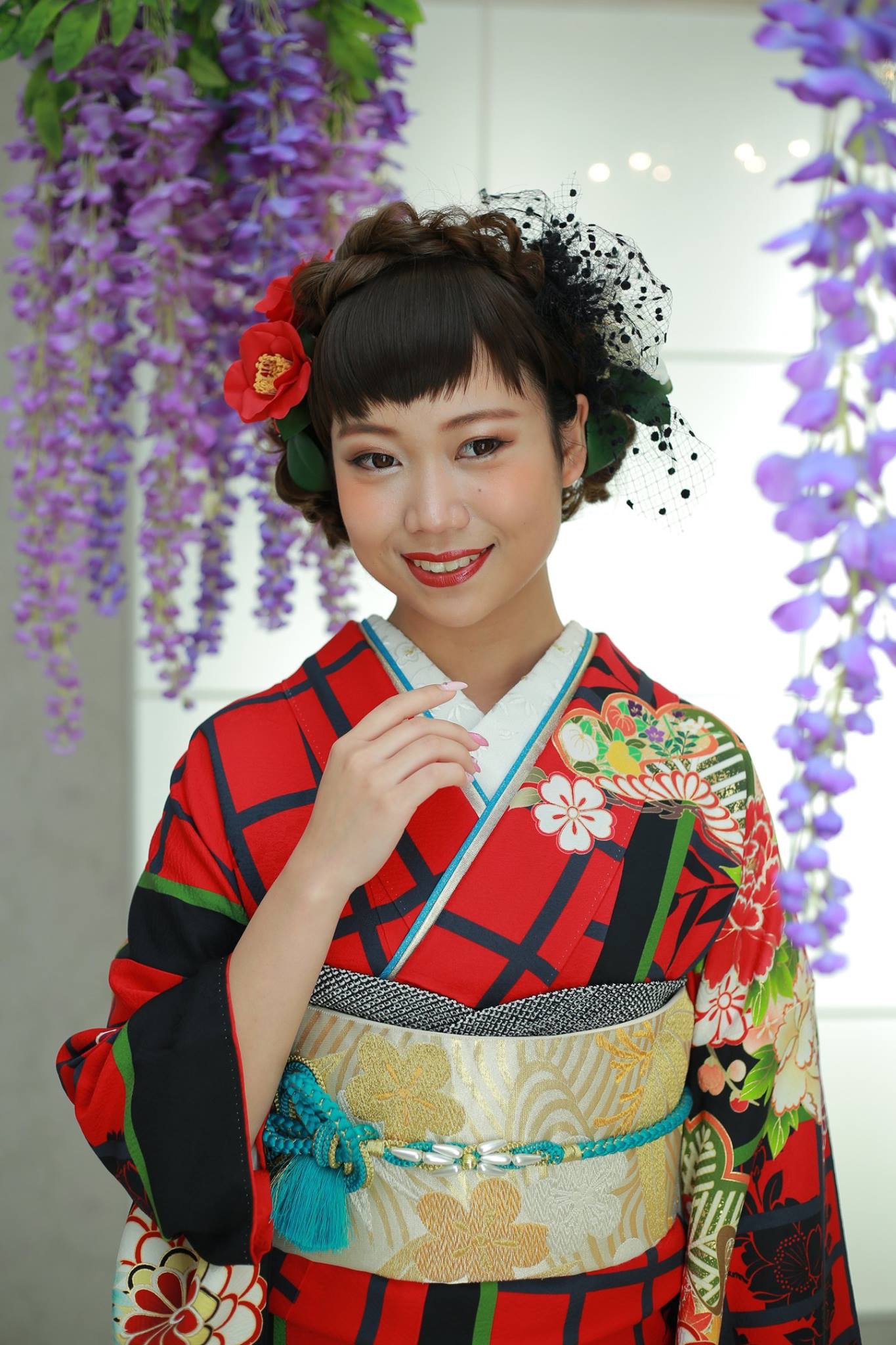 成人式の振袖撮影させていただきました【可児市】