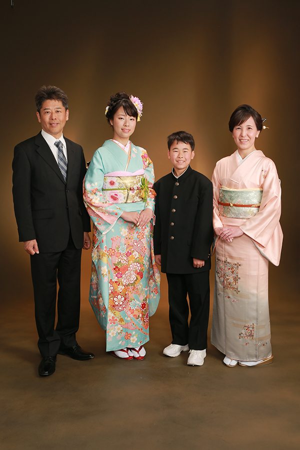 ご家族みんなで成人式前撮り【美濃加茂市】