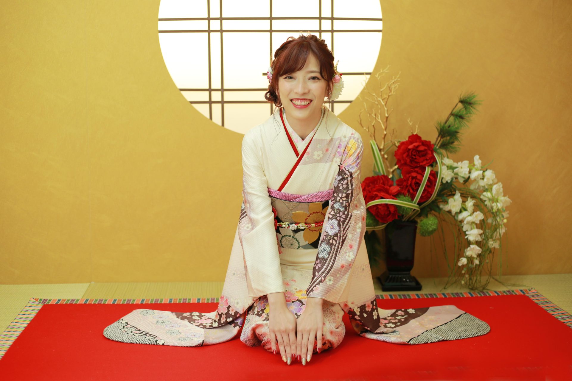 素敵な笑顔と振袖で！成人式前撮り【美濃加茂】