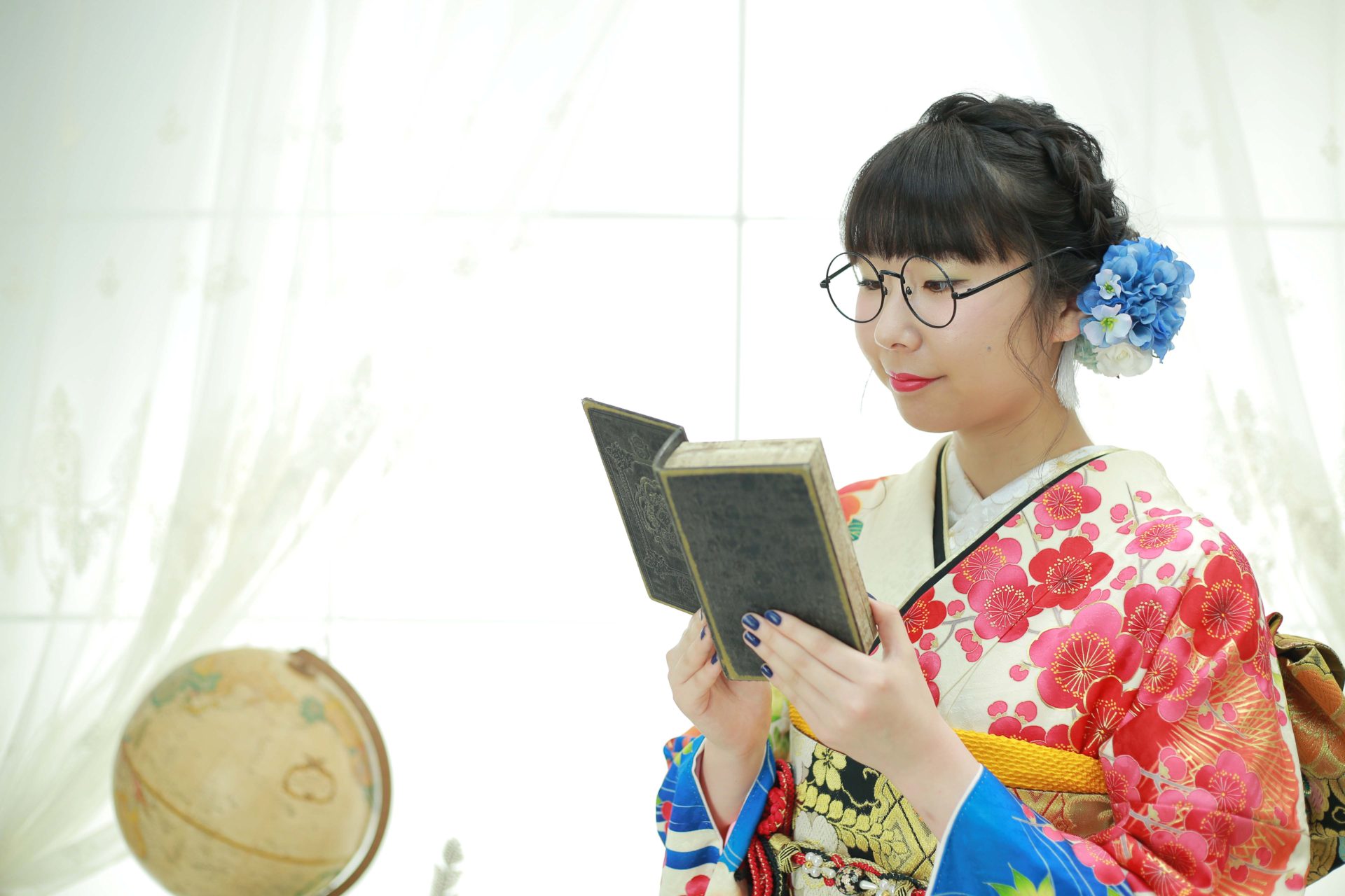 華やか振袖と素敵な笑顔！成人式前撮り【可児市】