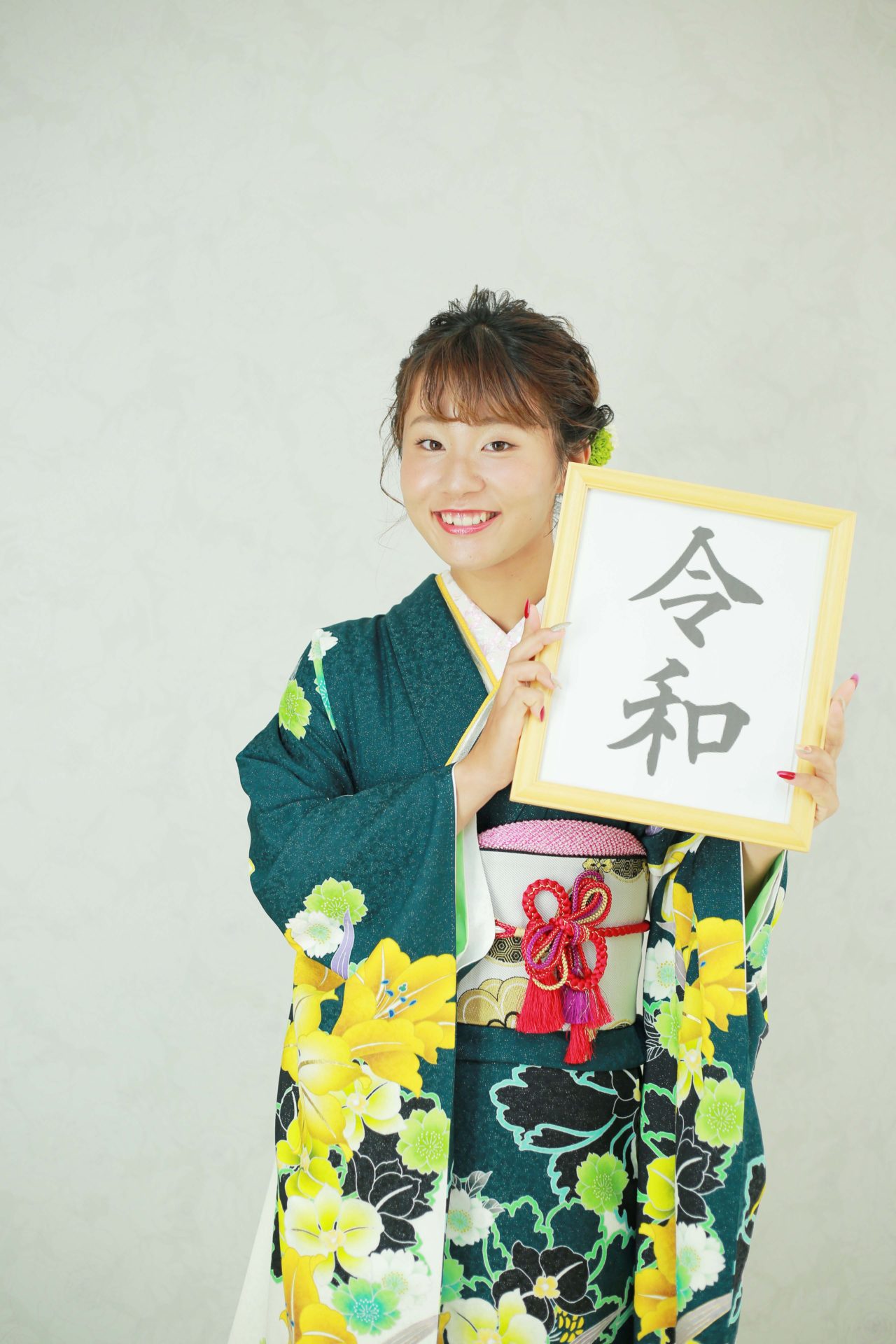 振袖をばっちり着こなし！成人式前撮り【美濃加茂】