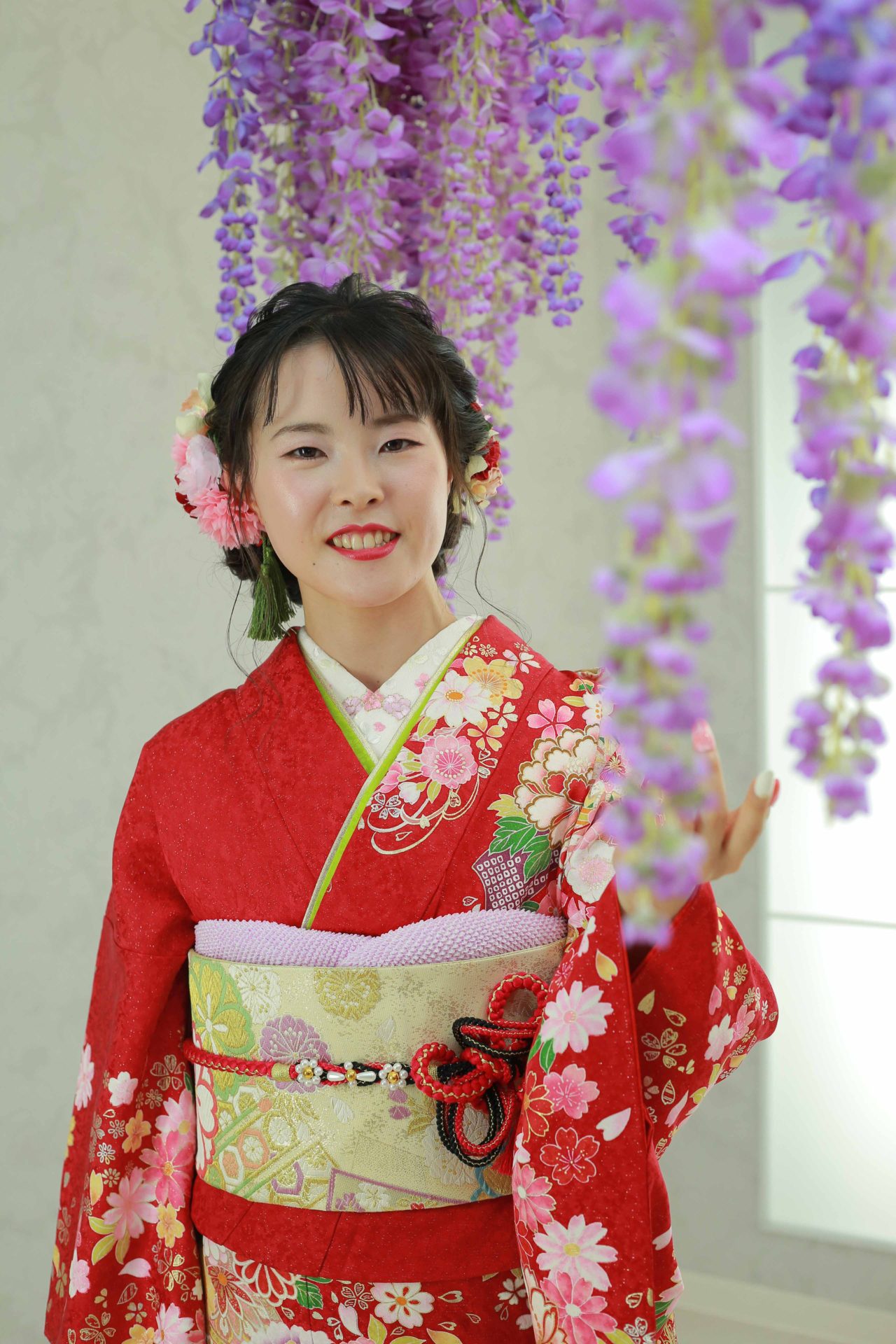 美しい白い肌♡成人式前撮り【加茂郡】