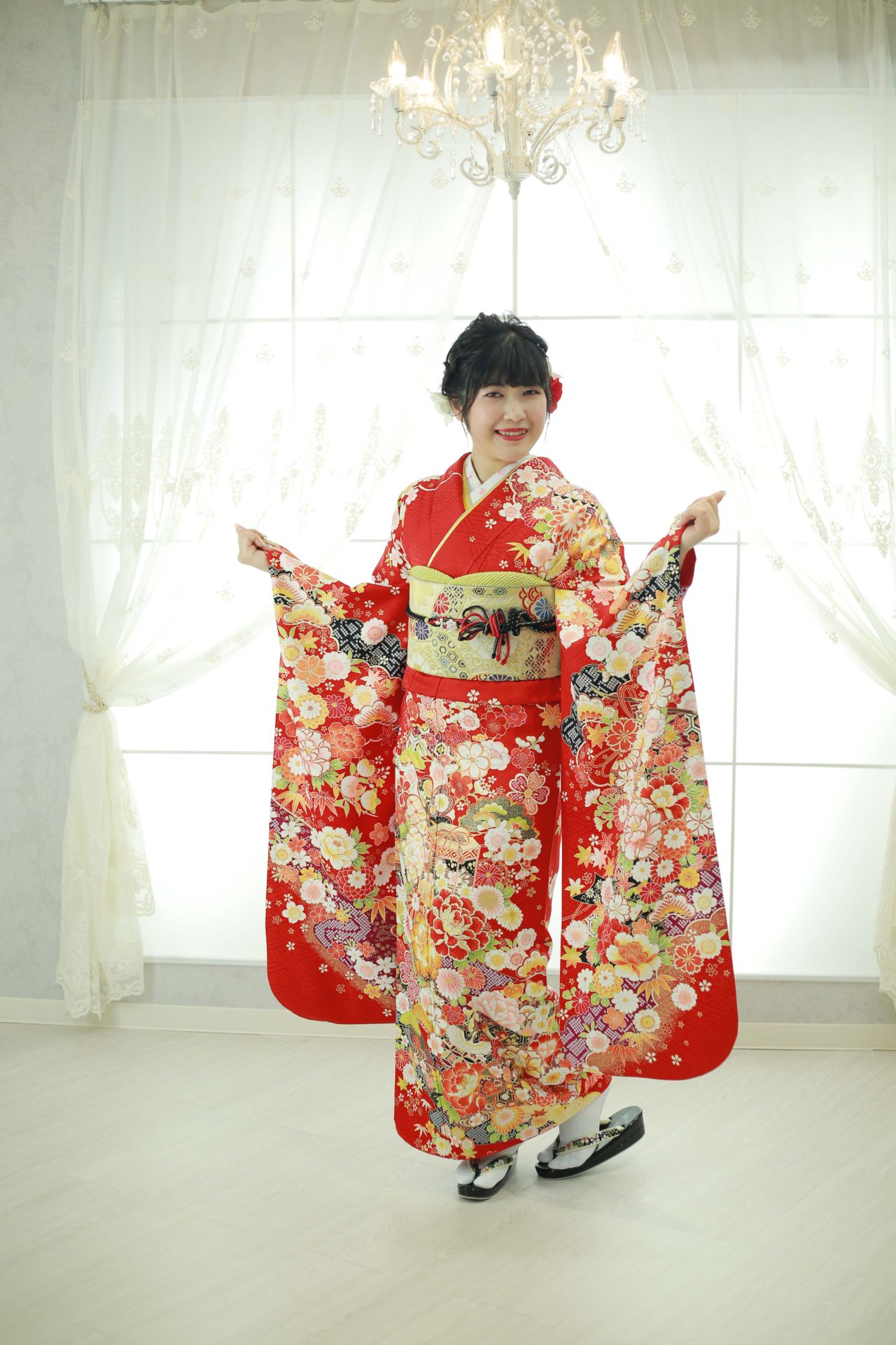 二つの振袖で印象チェンジ☆成人式前撮り【美濃加茂】