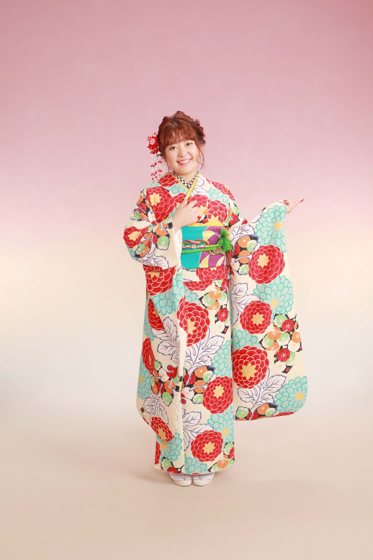 笑顔満開☆成人式前撮り【加茂】