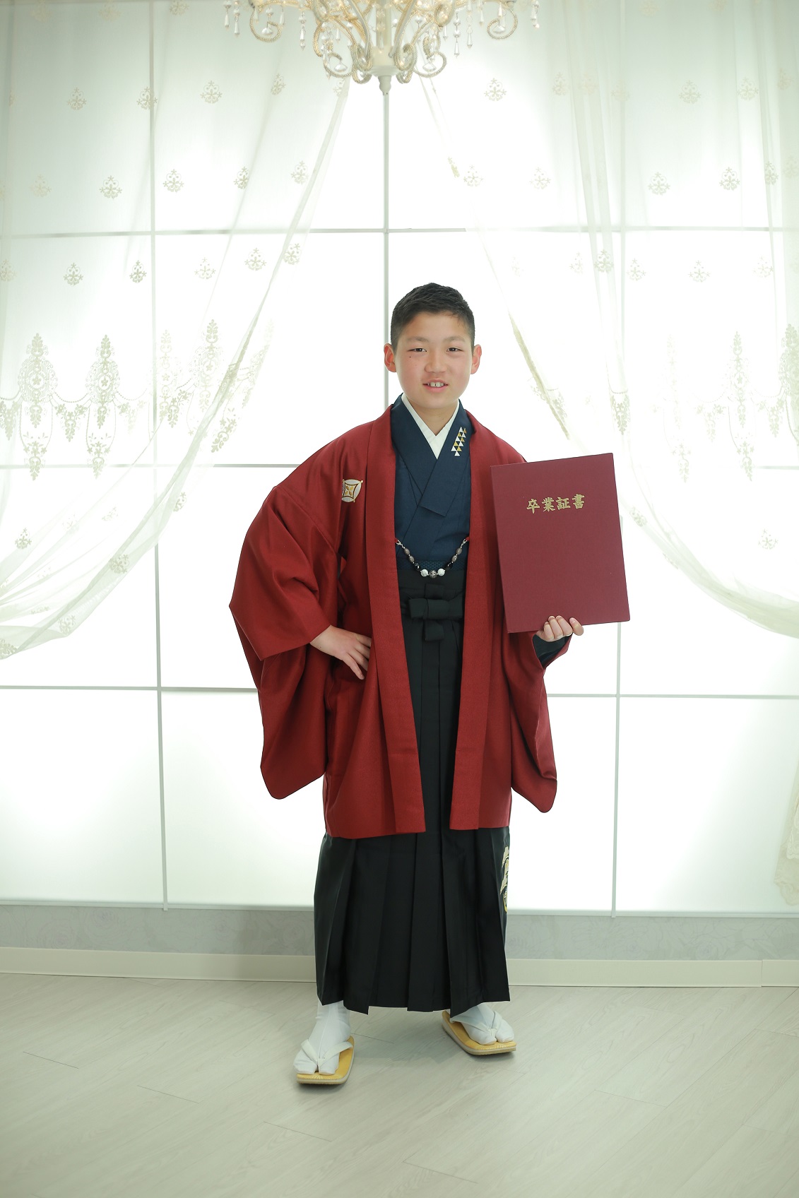 小学校卒業袴さつえい♪