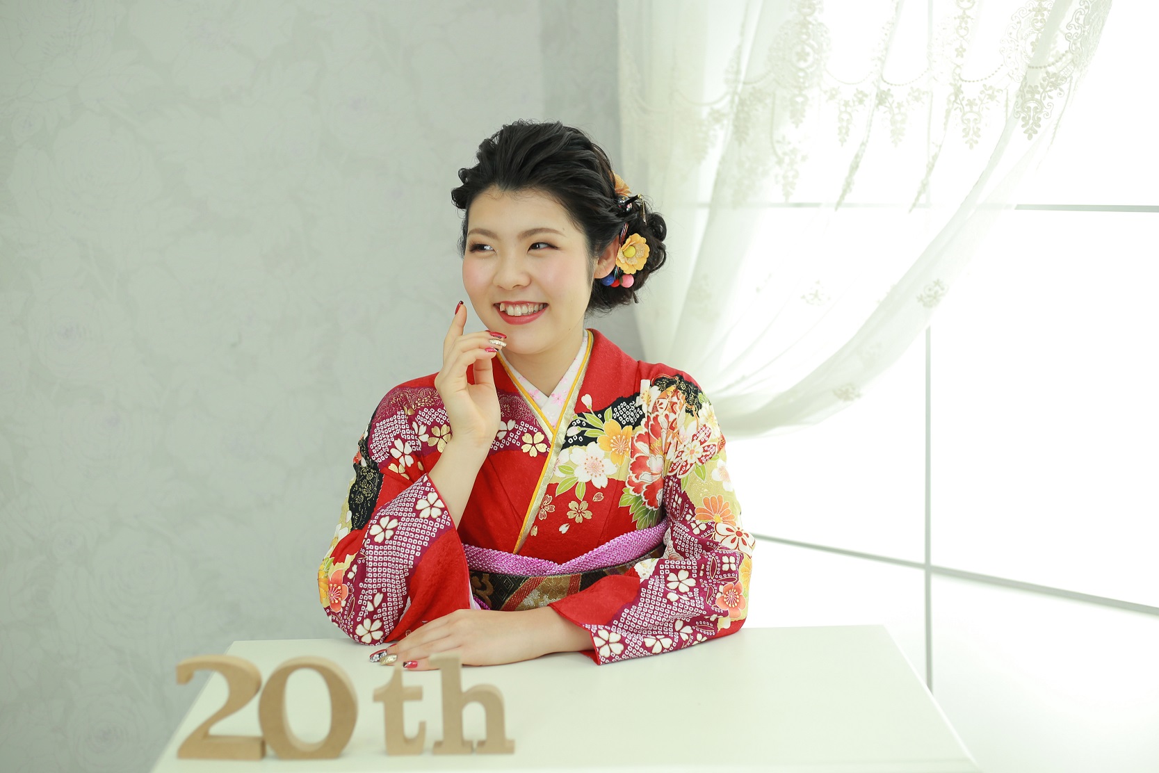 お持ち込み振袖で♪成人式後撮り【可児市】