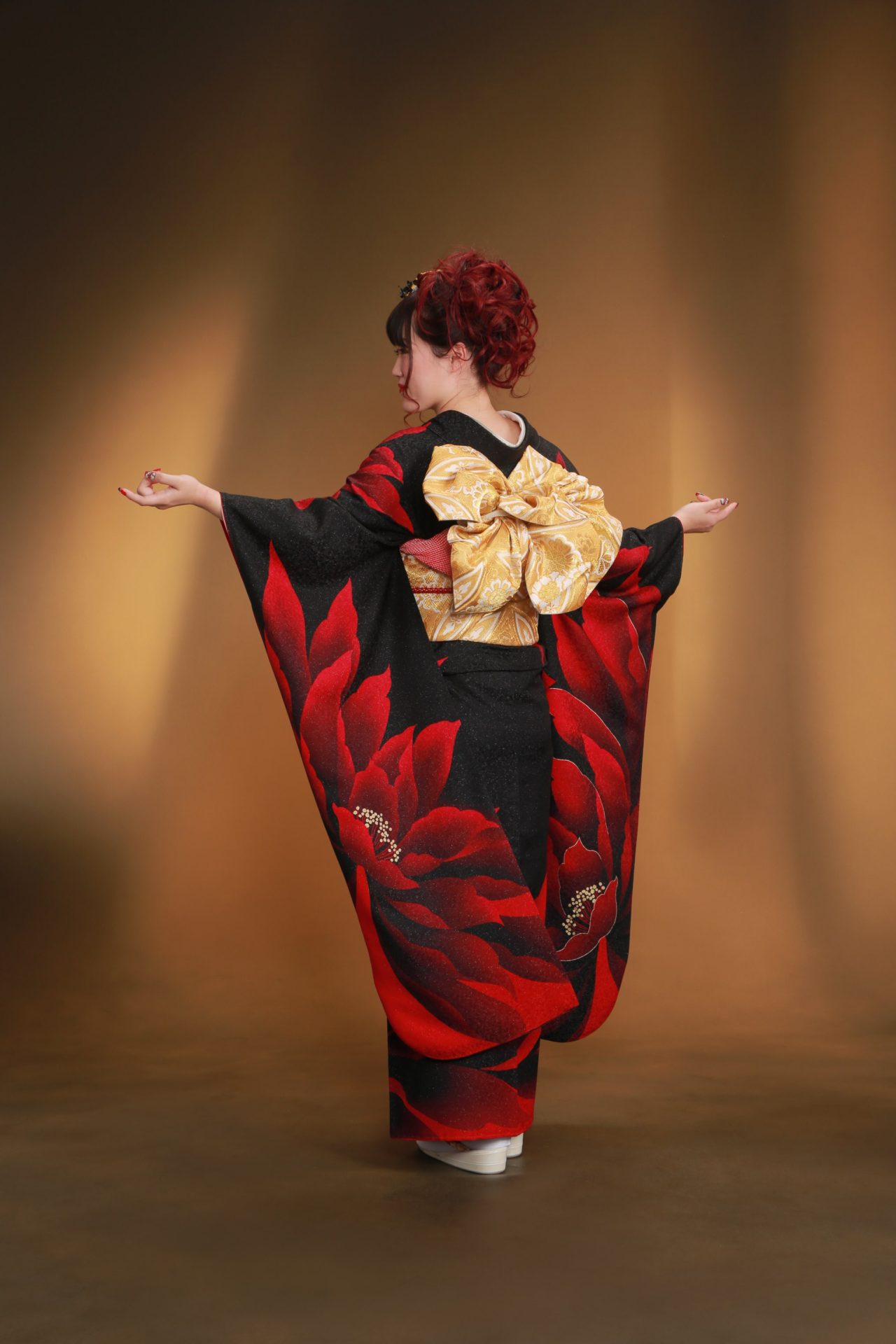 ゴージャスなお着物で成人式前撮り！【七宗町】