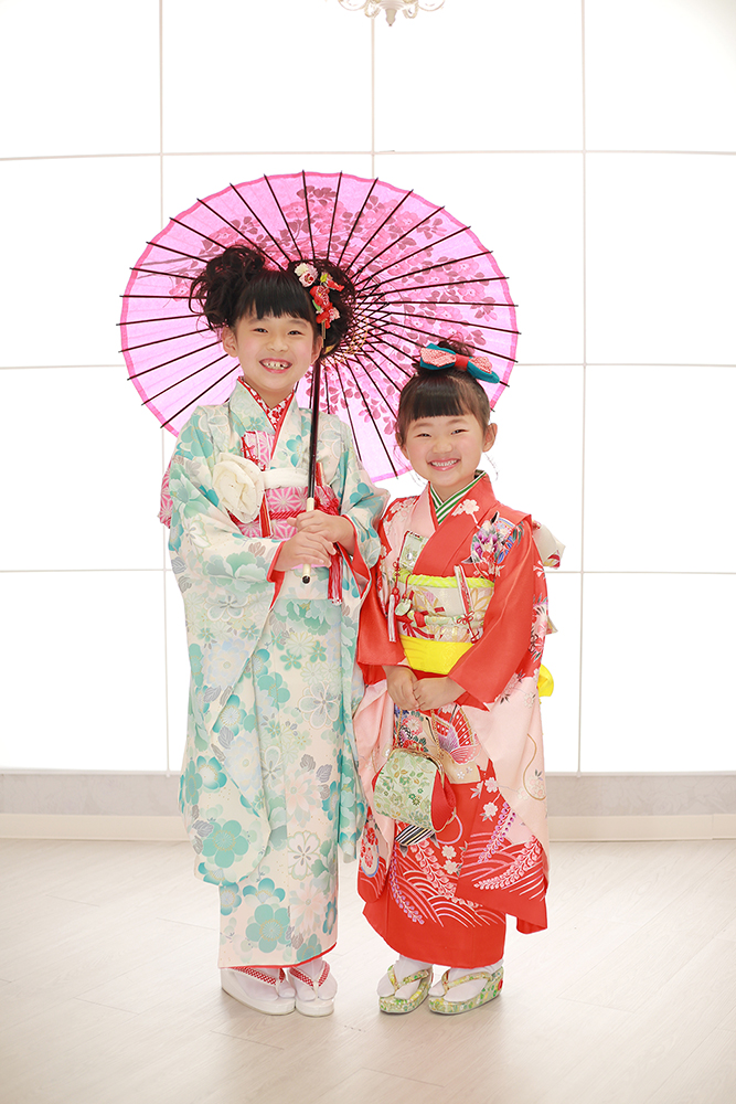 姉妹で七五三撮影♪