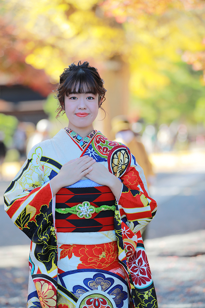 ロケで成人式前撮り【御嵩町】