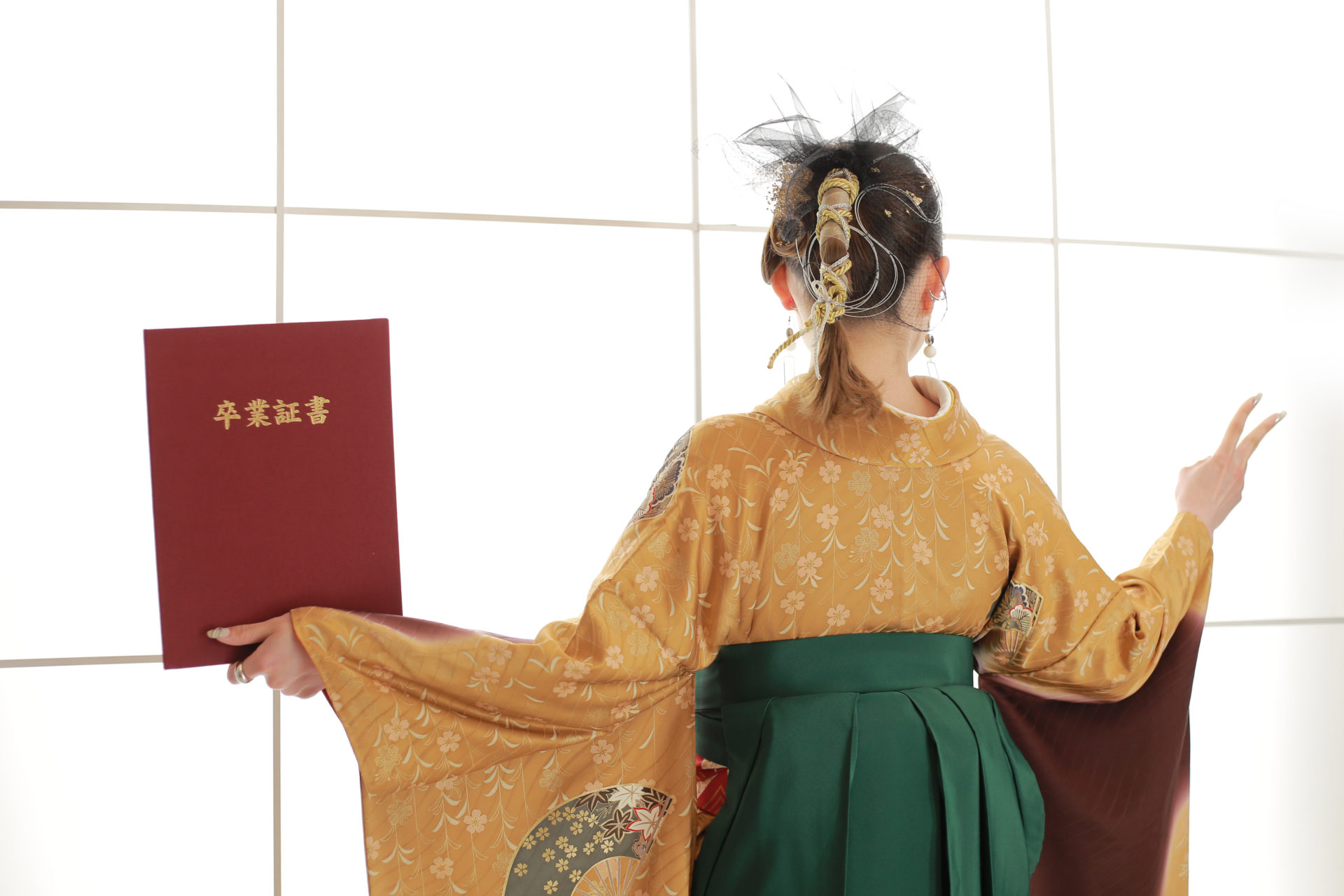 最新トレンドヘアで卒業袴【可児市】