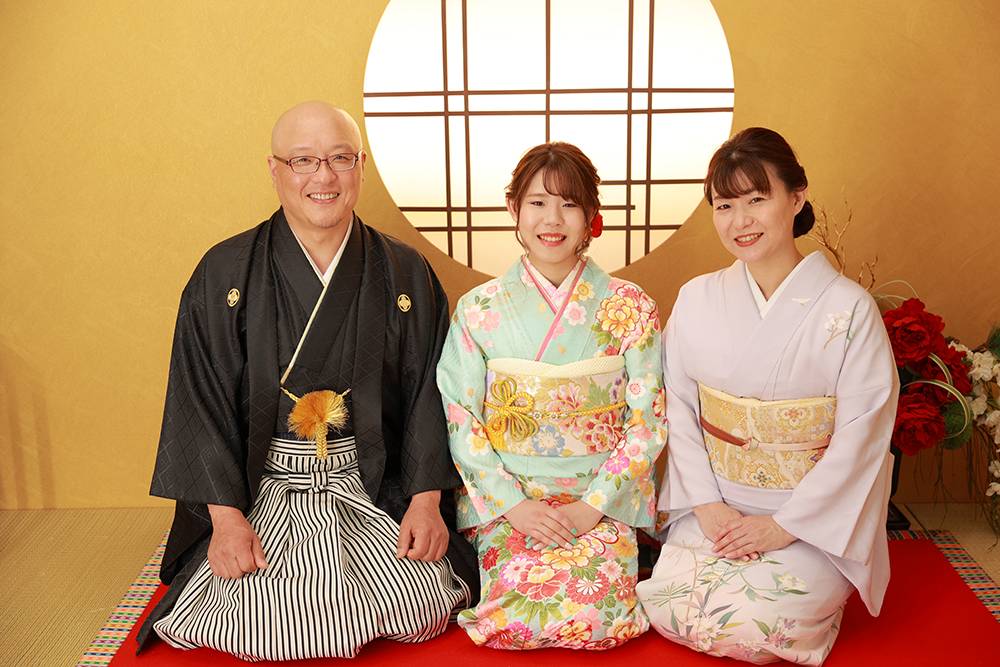 家族の成人記念【可児市】