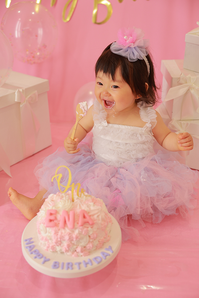 スマッシュケーキでお祝い【豊田市】