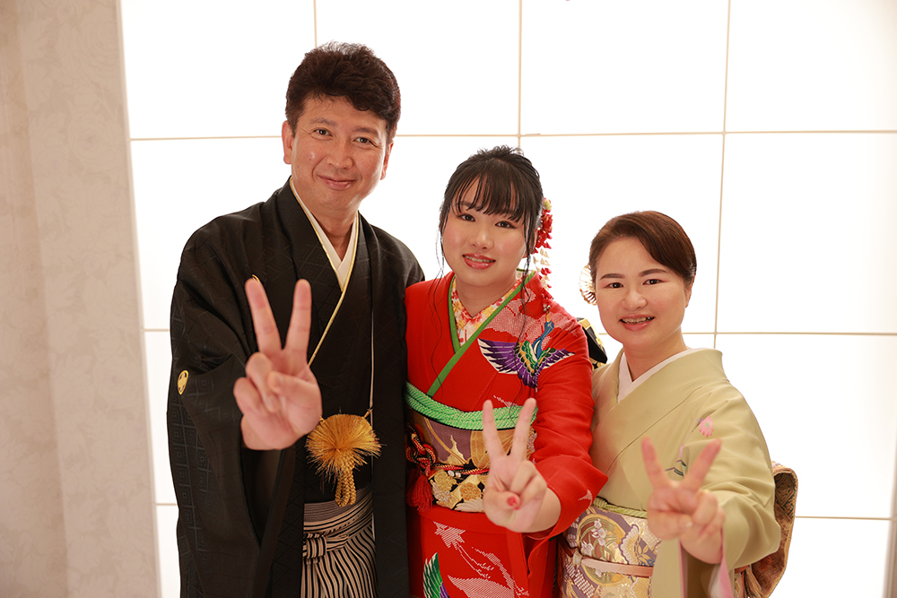 家族みんなで成人記念【可児市】