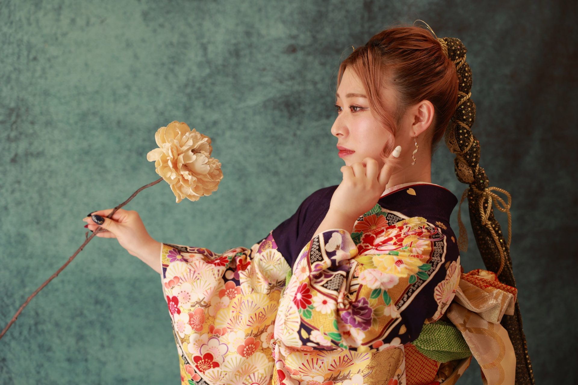 こだわりのヘアスタイルで